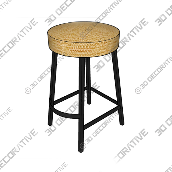 Bar Stool 600*6000 - 3D Decorative