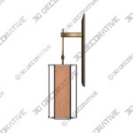 BAUTA SCONCE- 3D Decorative