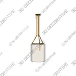 Pendant-2-1-5.jpg Chelsea House 4 - Light Pendant - 3D Decorative