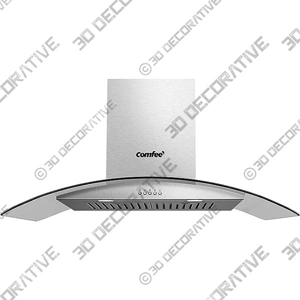 Comfee CVG36W8AST V71 Rangehoods, 36 inch, Stainless Steel - 3D Decorative