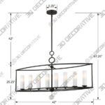 Chandelier-4-1-5.jpg Crystorama Cameron 9268 8-Light Chandelier - 3D Decorative