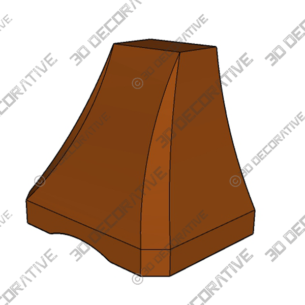 Dallas Copper Hood - 3D Decorative