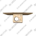 Dining Table by Willy Rizzo - 3D Decorative