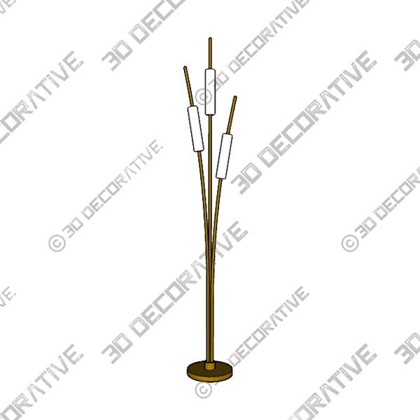 Durime 69″ LED Tree Floor Lamp - 3D Decorative