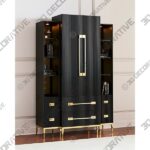 4_600x600-117-1.jpg Ebony Satin Tall Cabinet - 3D Decorative