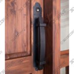 Fine Art Craftsman Entrance: Solid Wood Door With Custom Sidelights – CD6246 - 3D Decorative