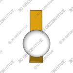 Fizi Wall sconce - 3D Decorative