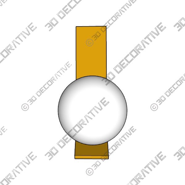 Fizi Wall sconce - 3D Decorative