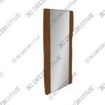 1_600x600-195.jpg Fontana Floor Mirror Brown - 3D Decorative