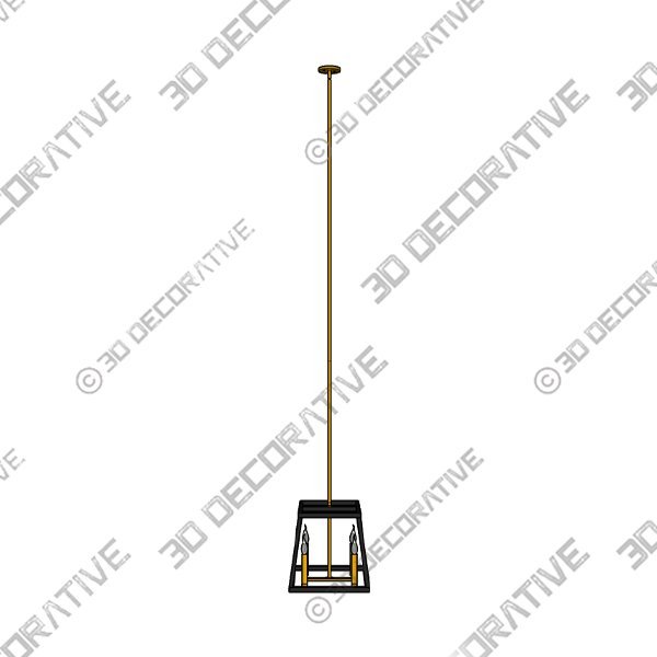 Fulton 18 Inch Cage Pendant by Hinkley Lighting - 3D Decorative