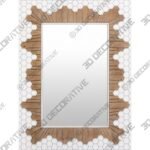 Genaro GEN-001 Mirrors White - 3D Decorative