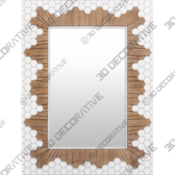 Genaro GEN-001 Mirrors White - 3D Decorative