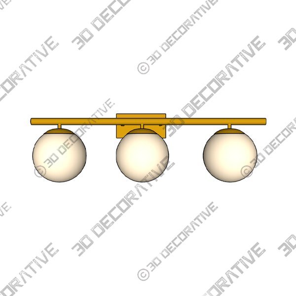 Light-2-22-1.jpg Gold Bathroom Vanity Light Fixtures,3 Lights Brass Milk White Globe Glass Shade - 3D Decorative