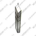 4_600x6000.png Heptagon Shape Wall MirrorĀ - 3D Decorative