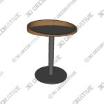 3_600x600-32.jpg Hileman Tray Top Pedestal End TableĀ - 3D Decorative