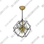 Hudson Valley Roundout 26″ Wide Brass Finish Pendant Light Lamp - 3D Decorative