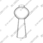 Japanese Ceramic Vases - 3D Decorative