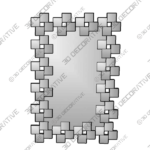 7_600x600-2.png Little Squares MirrorĀ - 3D Decorative
