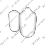 Vase-1-9-2.jpg LOMA TABLE VASES - 3D Decorative