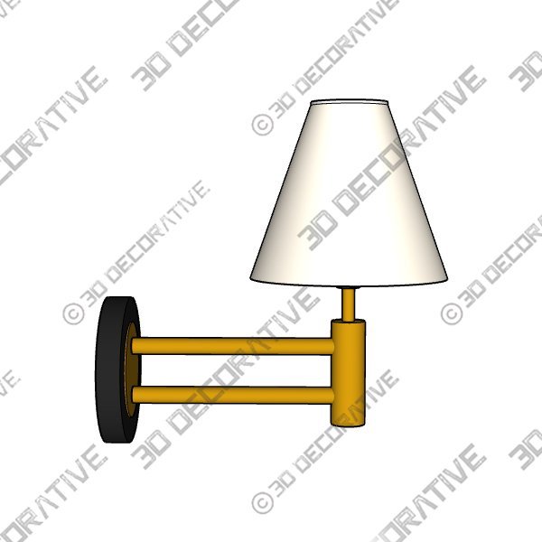 Mitzi Robbie Wall Sconce - Black - 3D Decorative