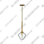 Pendant-3-8-1.jpg Modern Simple Glass Pendant Light Bedroom Bar XG-9229 - 3D Decorative