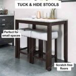 Nathan-James-41202-Viktor-Dining-Set-Kitchen-3-600x600-1.jpg Nathan James 41202 Viktor Dining Set Kitchen Pub Table Marble Top Fabric Seat - 3D Decorative