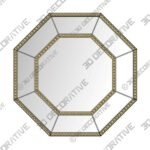2_600x600-213.jpg Pemberton PBT-1103 Mirrors GoldĀ - 3D Decorative