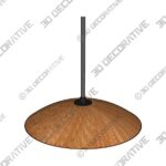Pendant-5-9-1.jpg Rattan Pendant Light Fixture, Bamboo Lamp Shade Dining Chandeliers - 3D Decorative