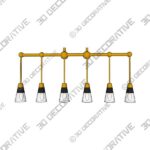 Cahndelier-1.jpg REMBOLD ISLANDÂ CHANDELIER - 3D Decorative