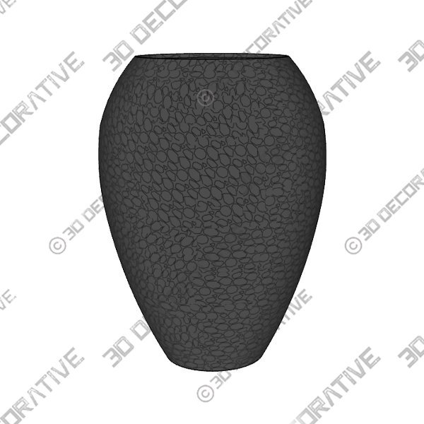 Vase-1-6-1.jpg RUBBLE VASEĀ - 3D Decorative