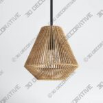 Simon Dimmable Pendant - 3D Decorative