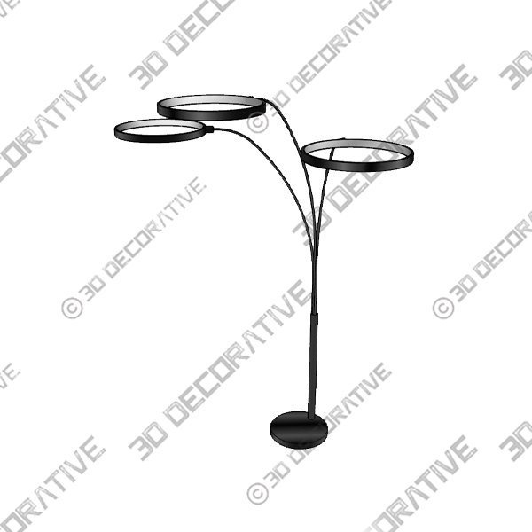 Spearing 80″ Arched - 3D Decorative