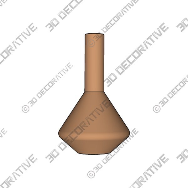 Stella and Eve Multi Iron Vase 2-piece Set - 3D Decorative