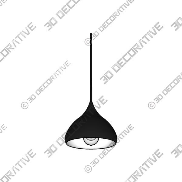 Trade Winds Lighting Patricia 12″ Mini Plug-In Pendant Lamp - 3D Decorative