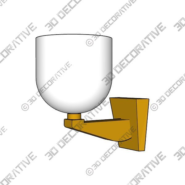 Wall Sconce - 3D Decorative