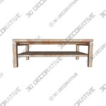 “Xilte” Coffee Table - 3D Decorative