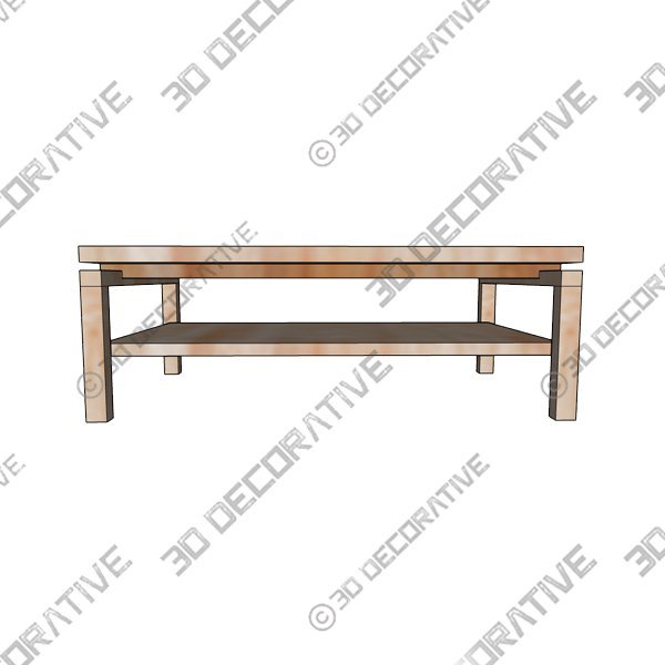 “Xilte” Coffee Table - 3D Decorative