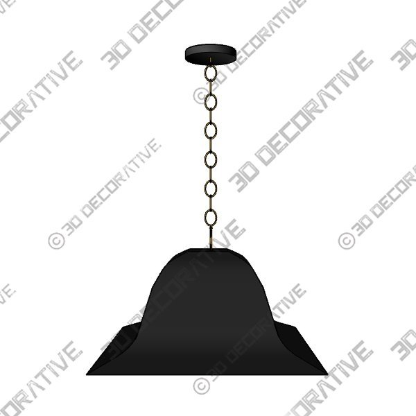 Gibson Kitchen Island Pendant - 3D Decorative