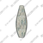 Vase-1-3-3.jpg Glendale Heights Modern Shell Inlaid Bamboo Floor Vase - 3D Decorative