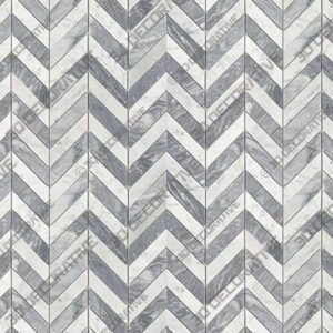 Gray Marble Herringbone Seamless Texture - 3D Decorative