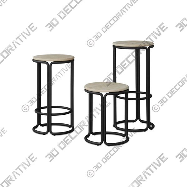 Hardie Stool - 3D Decorative