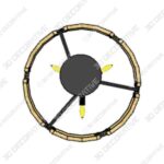 ISURAUL-Rustic-Drum-Chandelier-9-600x600-1.jpg ISURAUL Rustic Drum Chandelier - 3D Decorative