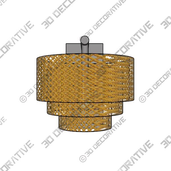 JANXLE Rattan Wall Sconce Light Vintage Wall Lamp - 3D Decorative