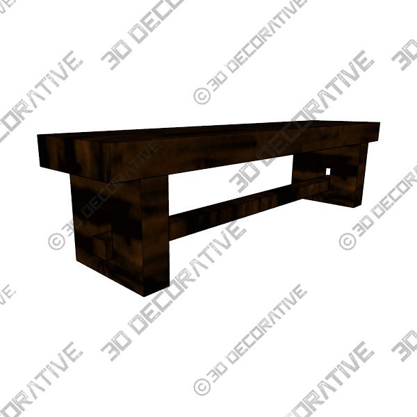 1_600x600-251.jpg Kaveona Bench, Distressed Walnut - 3D Decorative