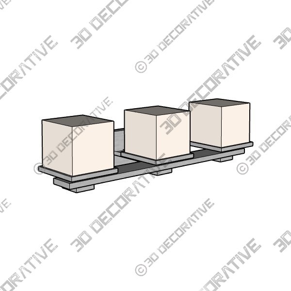 Kichler Tully 24″ Vanity Light in Antique Pewter, 3-Light Modern Bathroom Light with Satin Etched Cased Opal Glass - 3D Decorative