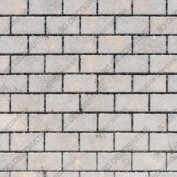 Light Grey Bricks Wall - 3D Decorative