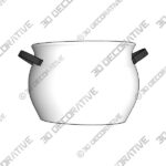 Vase-3-18.jpg Marrakesh Handcrafted Ceramic VasesĀ - 3D Decorative