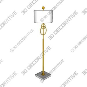 Marroquin 60″ Floor Lamp - 3D Decorative