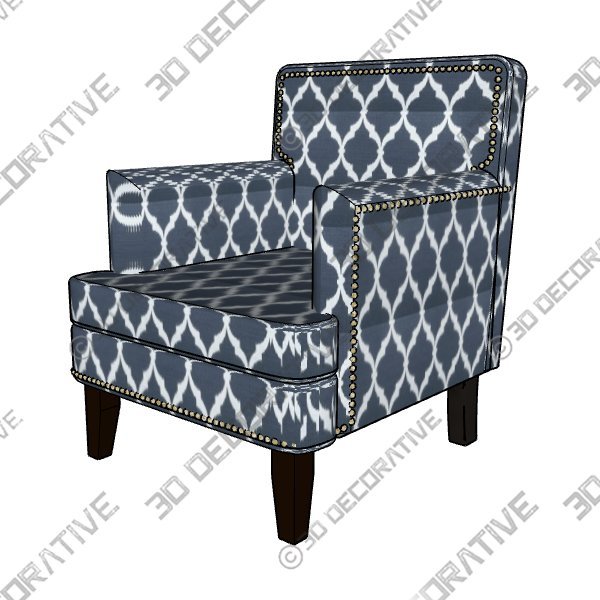 2_600x600-14.jpg KVK Mid Century Modern Accent ChairĀ - 3D Decorative