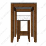 Nathan-James-41202-Viktor-Dining-Set-Kitchen-15-600x600-1.jpg Nathan James 41202 Viktor Dining Set Kitchen Pub Table Marble Top Fabric Seat - 3D Decorative